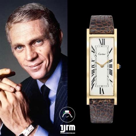 steve mcqueen cartier|cartier tank history facts.